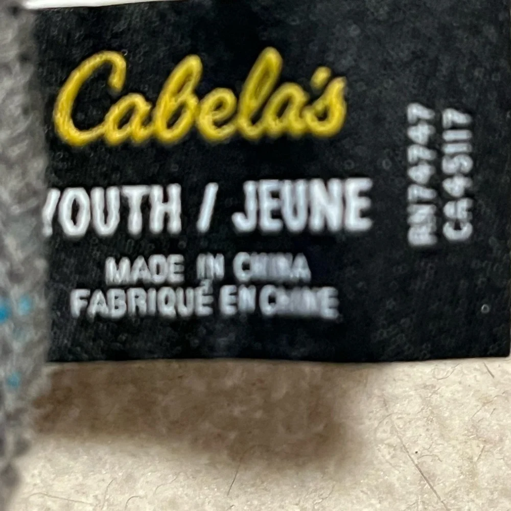 Cabela’s Winter Striped Beanie Sz Youth